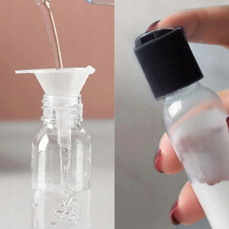 Cestovná sada kozmetických nádobiek 9-dielna