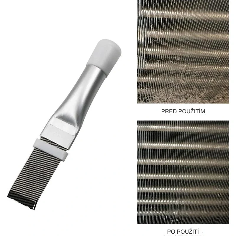 Kefky na čistenie lamiel výparníkov a klimatizácií