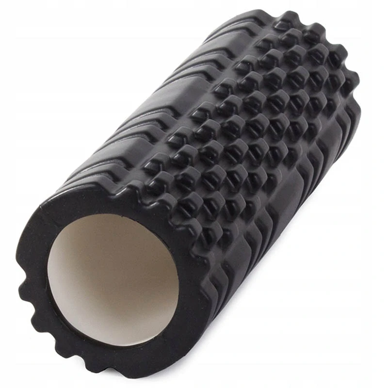 Valec na cvičenie - Joga roller čierny 30cm