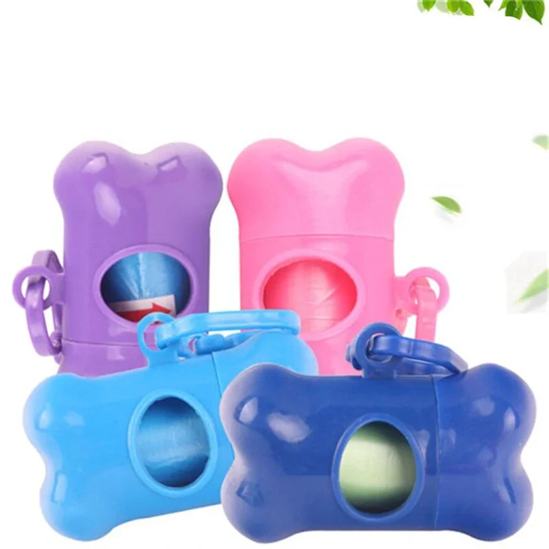 Vrecká na psie exkrementy 15ks s puzdrom