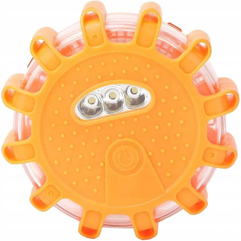 Silná výstražná lampa 360 LED s magnetom