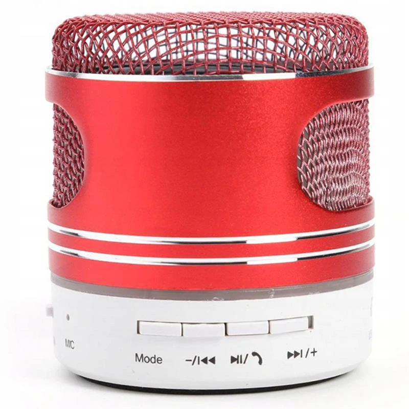 Mini reproduktor Bluetooth červený