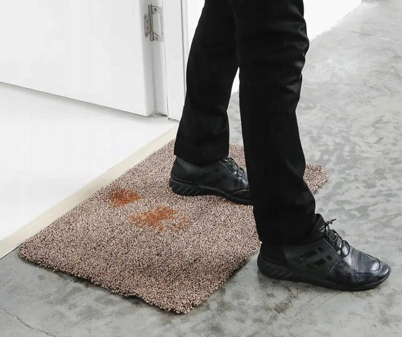 Magická rohožka Clean Step 70 x 45cm hnedá