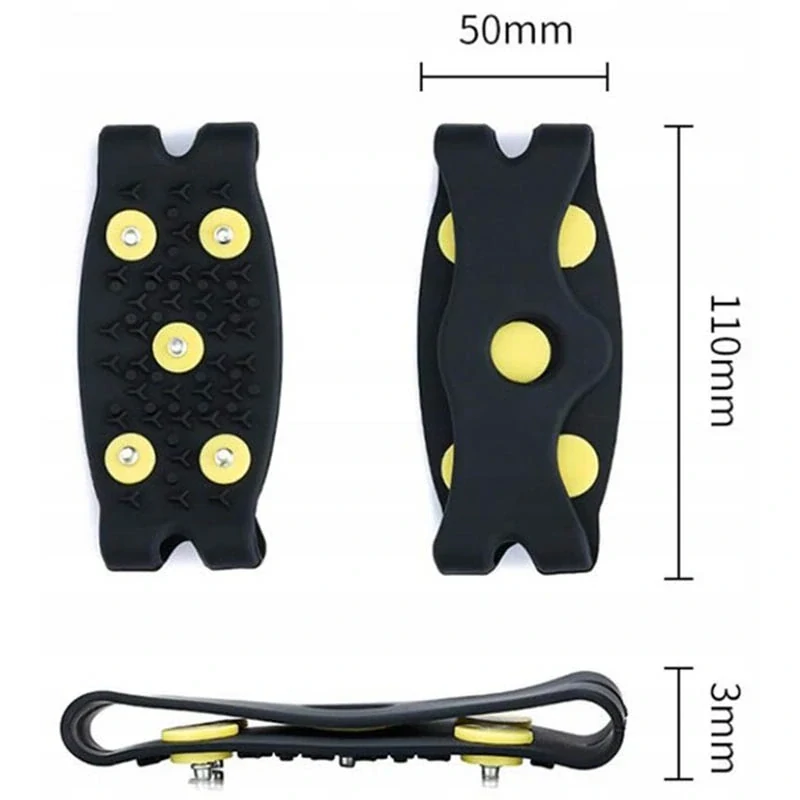 Protišmykové návleky na topánky s kovovými hrotmi