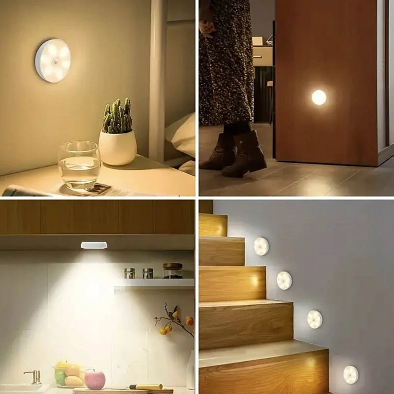 Inteligentná nočná LED lampa so senzorom pohybu
