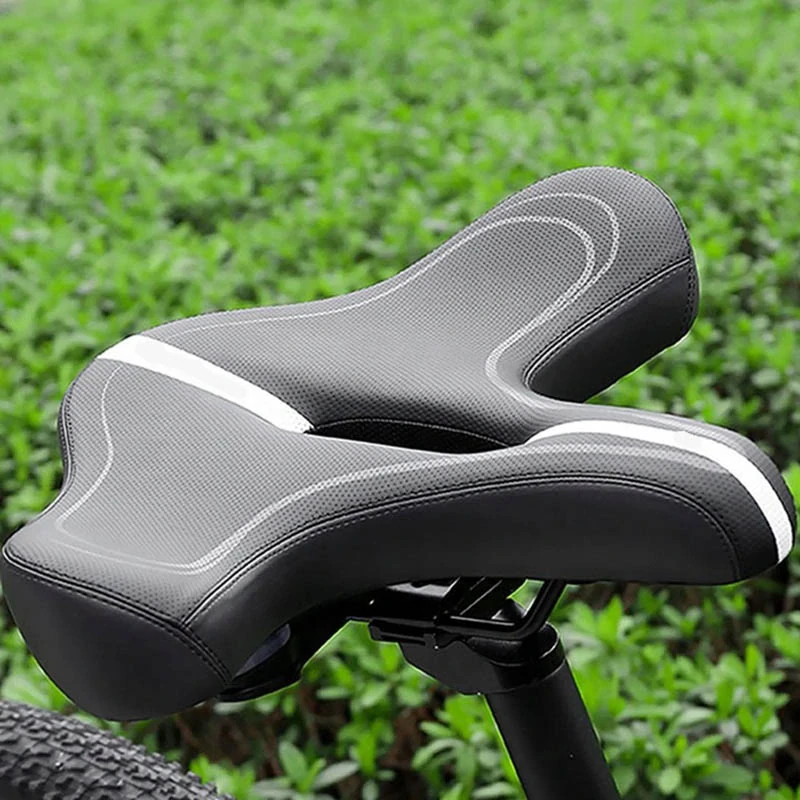 Pohodlné široké sedlo na bicykel