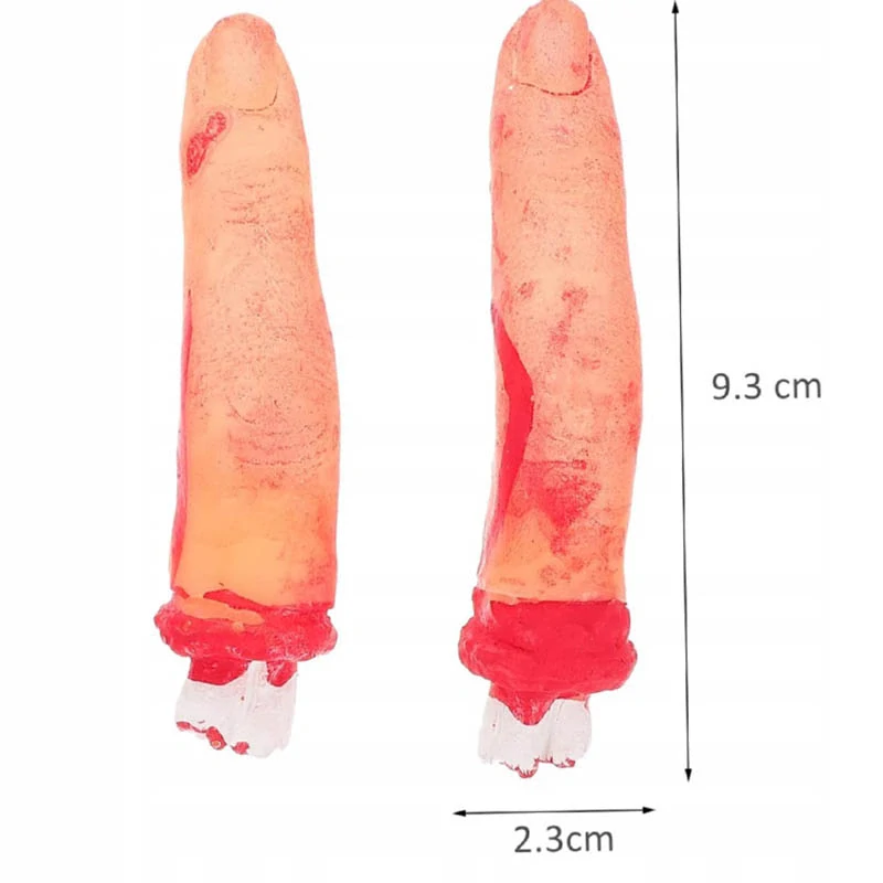 Halloweenska dekorácia Odseknuté prsty