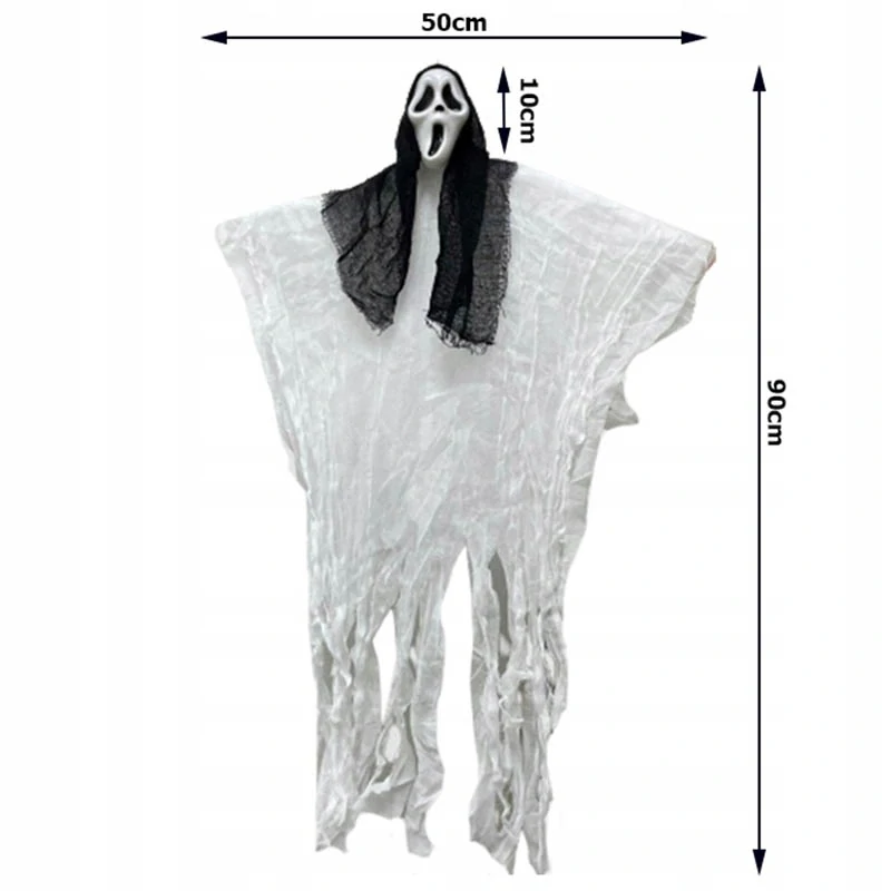 Halloweenska dekorácia Vreskot 90cm