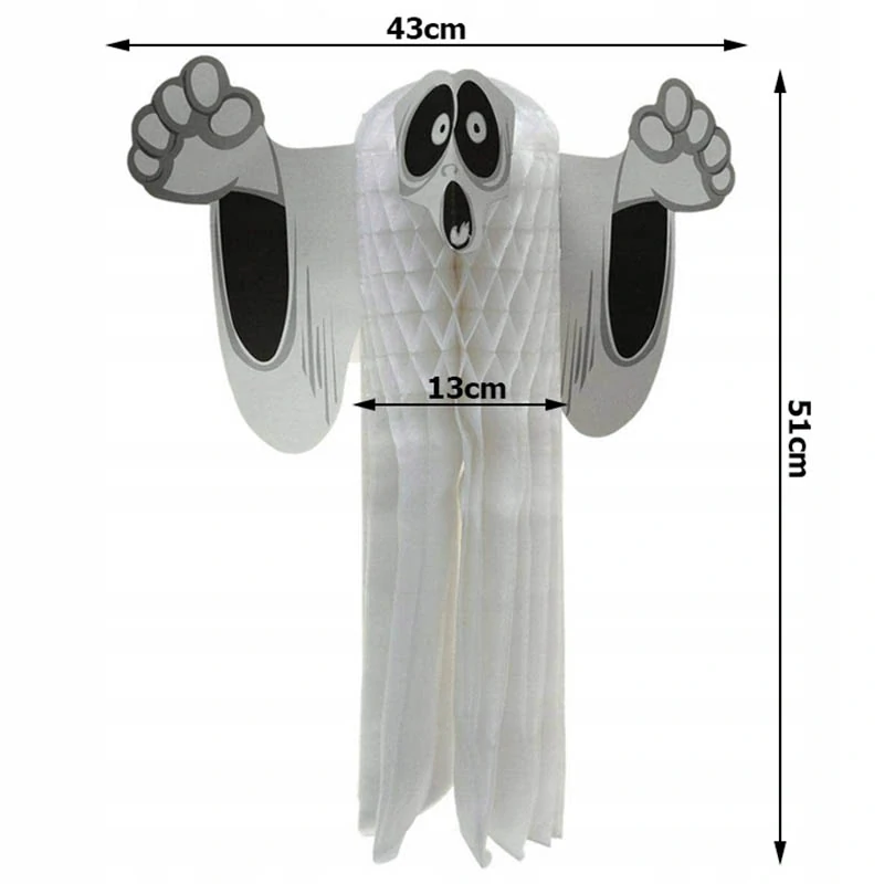 Halloweenska dekorácia Duch 50cm