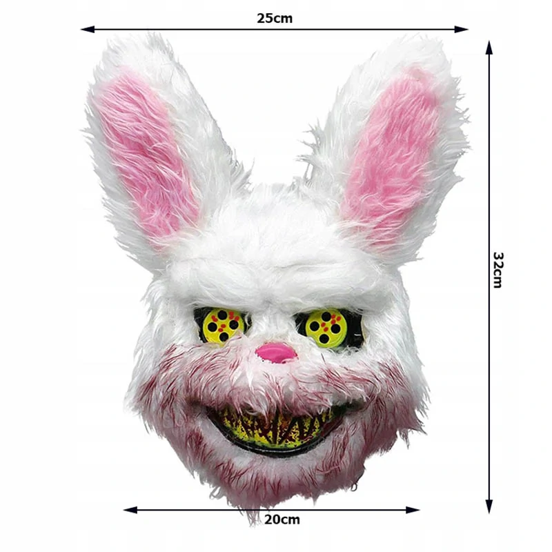 Halloweenska maska Killer Rabbit