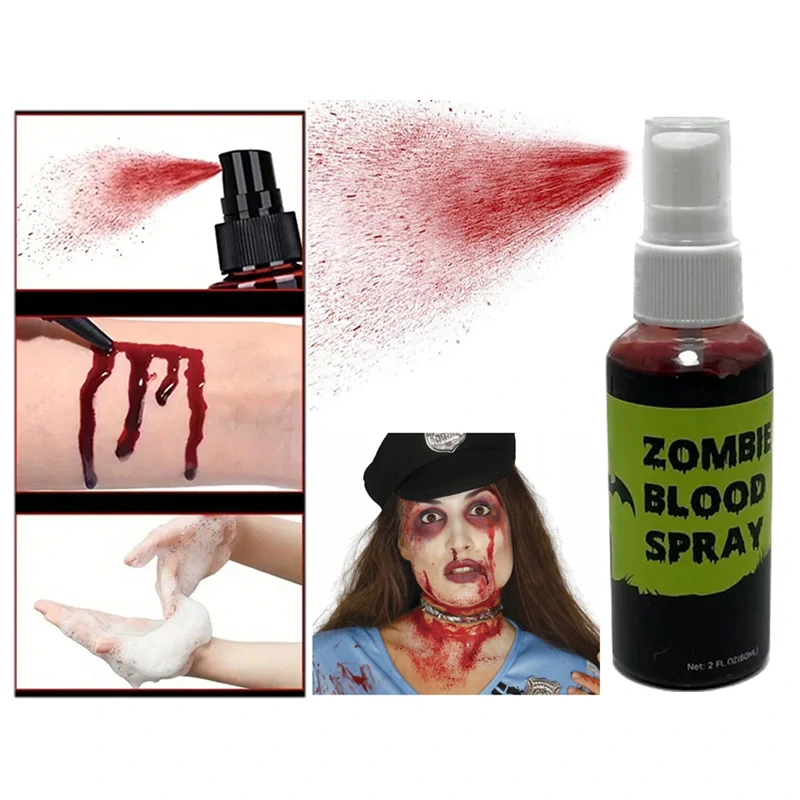 Halloweenska dekorácia Falošná krv v spreji 60ml