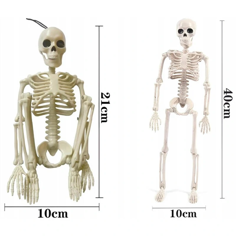 Halloweenska dekorácia kostra 40cm