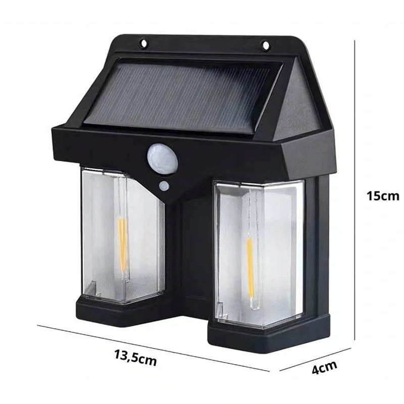 Solárna lampa s senzorom súmraku a pohybu