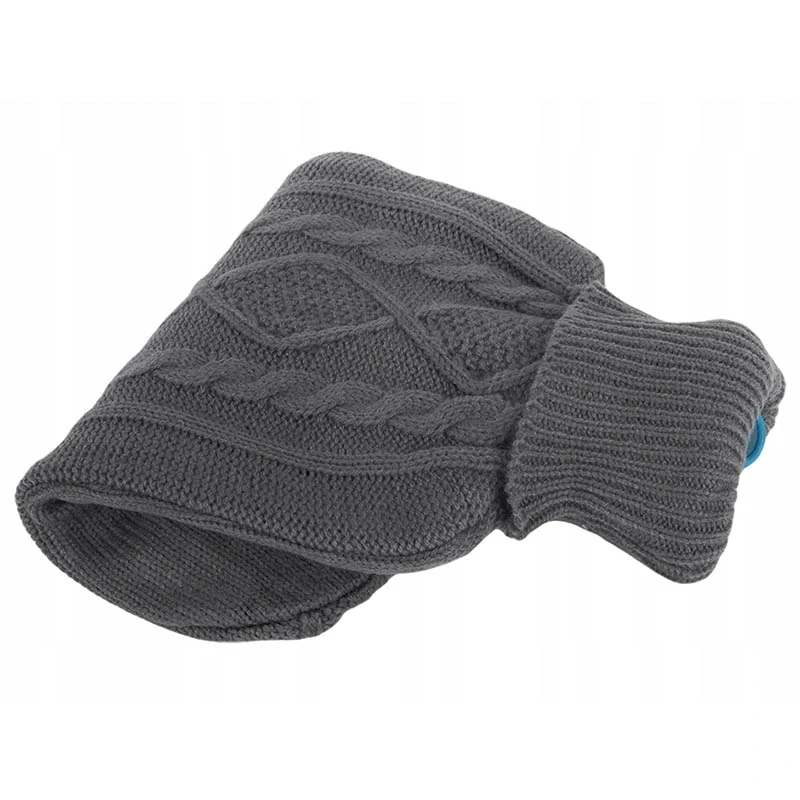 Termofor 2l - Hrejivá fľaša so svetríkom sivý