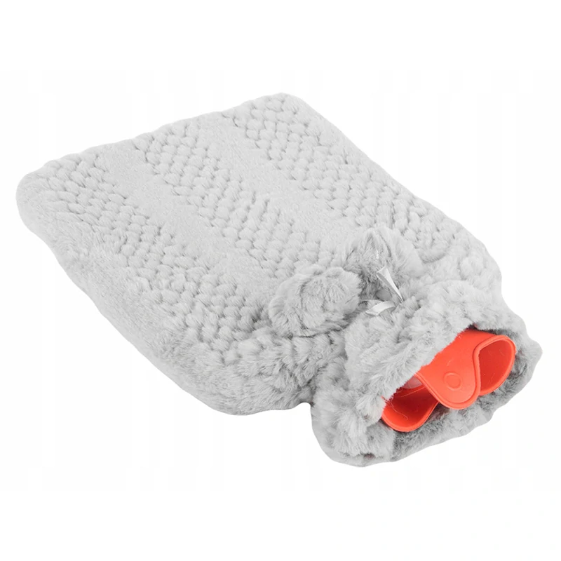 Termofor 2l - Hrejivá fľaša so svetríkom sivá