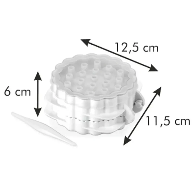 Tvorítko na plnené mriežkované pečivo