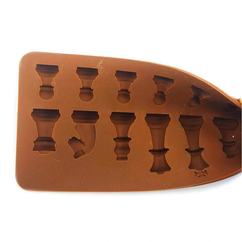 Silikónová forma na čokoládu Šachové figúrky 20x8cm