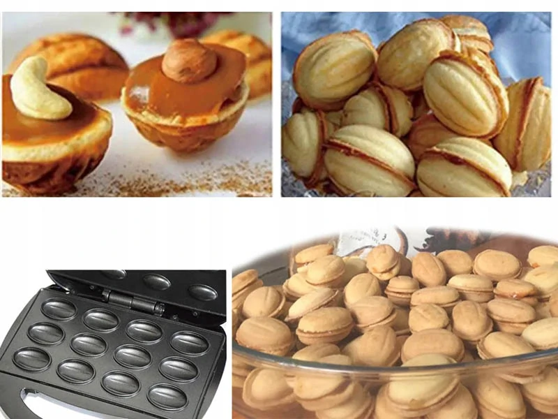 Elektrický stroj na pečenie orieškových koláčikov 750W