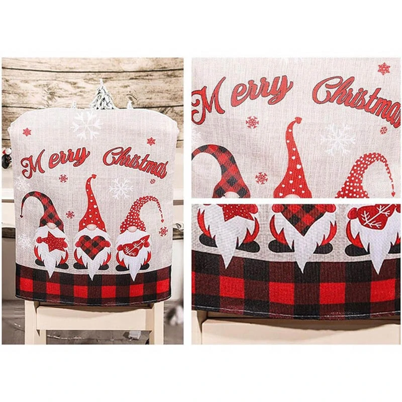 Vianočný poťah na stoličku 1ks