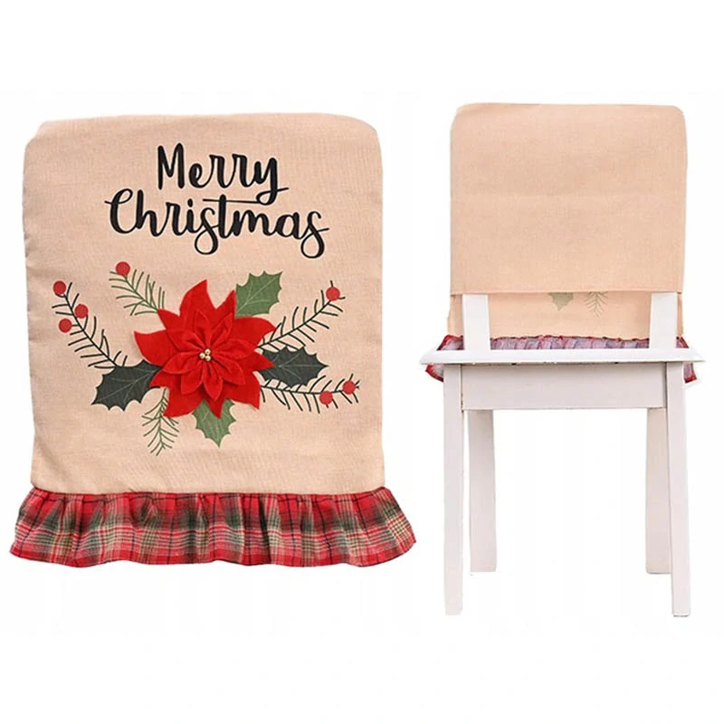 Vianočný poťah na stoličku 1ks