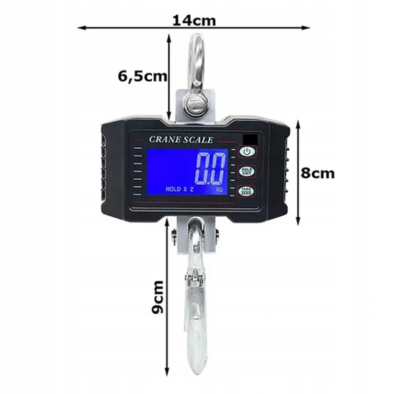 Závesná priemyselná elektronická váha do 500kg TYL-PL04