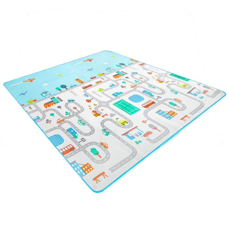Detská edukačná penová podložka Ulica 180x200cm
