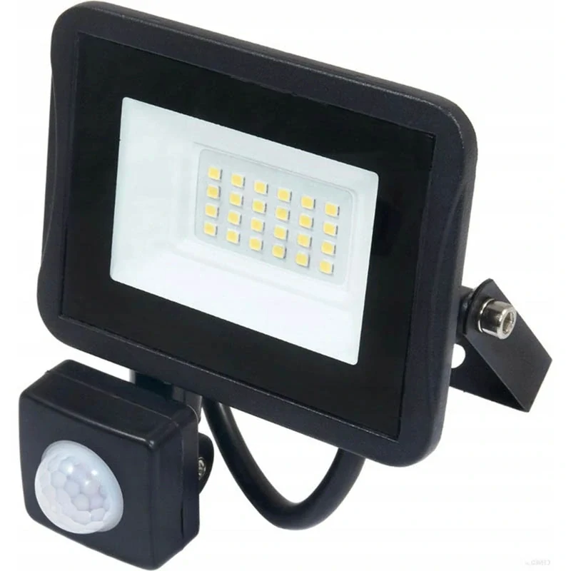 Vonkajší reflektor LED s detektorom pohybu 100W