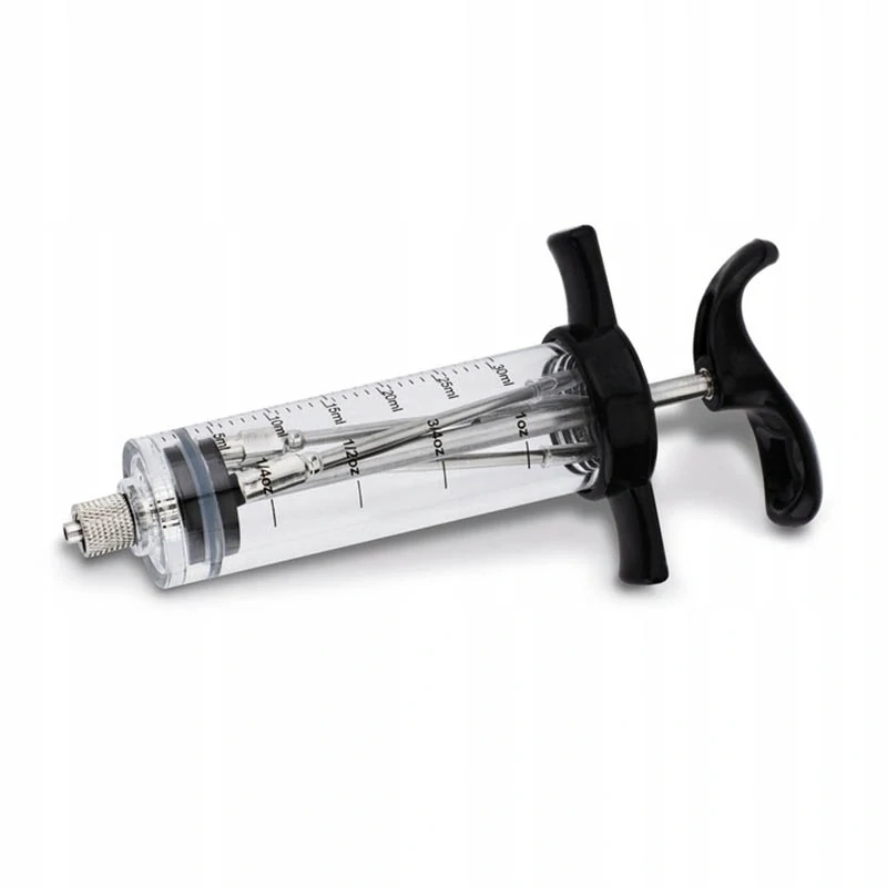 Injektor na marinovanie mäsa 50ml s 3 ihlami