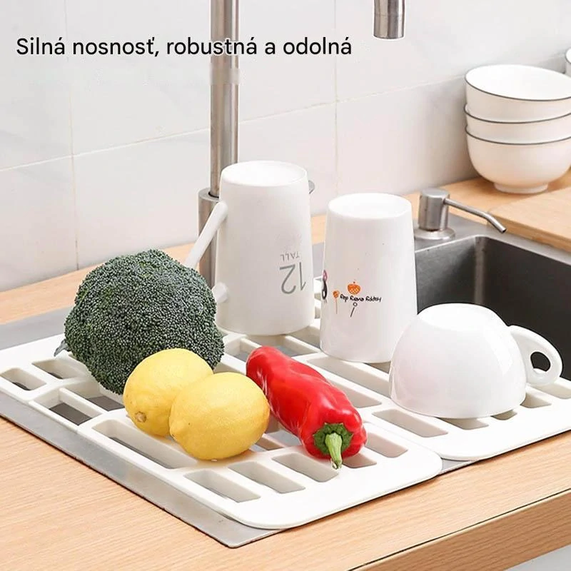 Odkvapkávacia podložka teleskopická