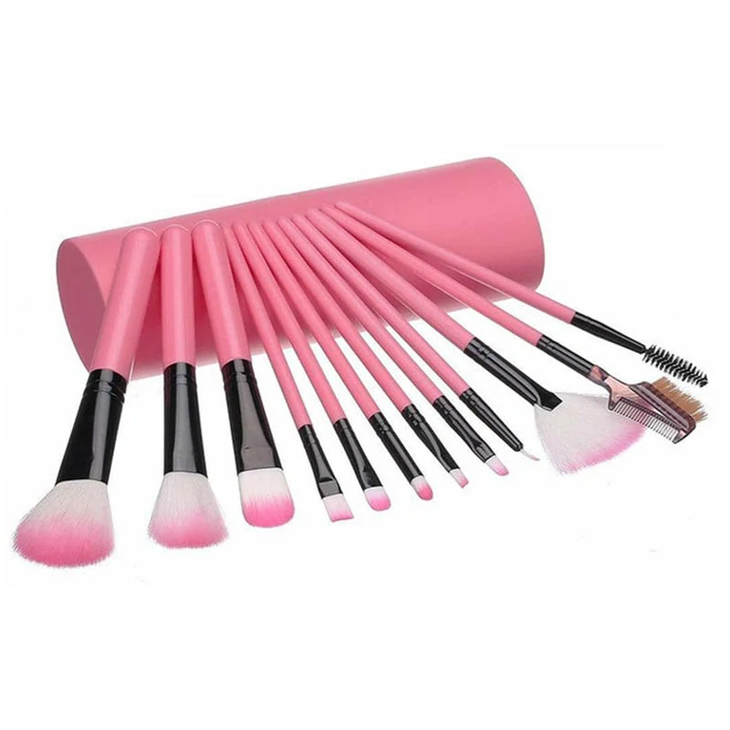 Kozmetické štetce na make up 12ks s puzdrom