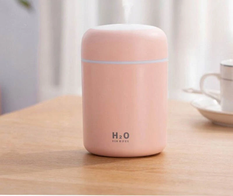 RGB Zvlhčovač vzduchu - LED difuzér ružový