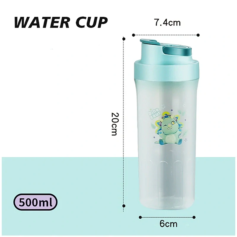 Detská fľaša 500 ml farebná