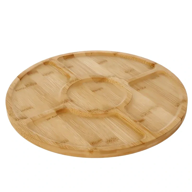 Bambusová otočná servírovacia doska 33 cm