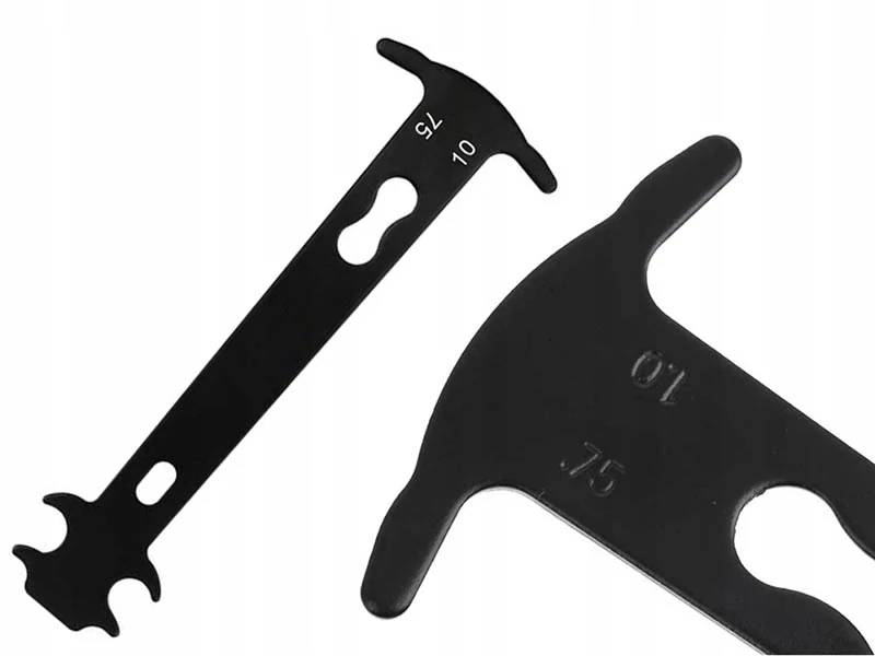 Mierka na meranie opotrebovania reťaze bicykla