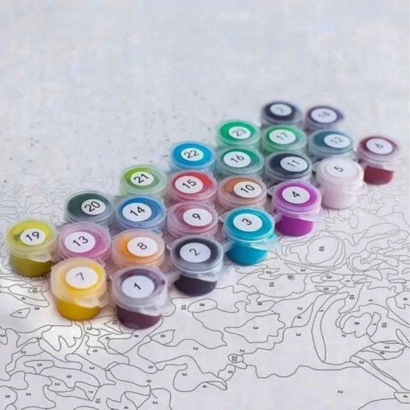 Maľovanie podľa čísel 40x50cm Venice