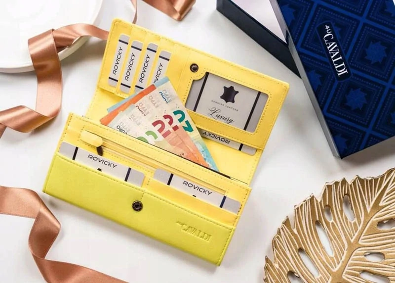 Dámska peňaženka Cavaldi DNM-8042 mätová