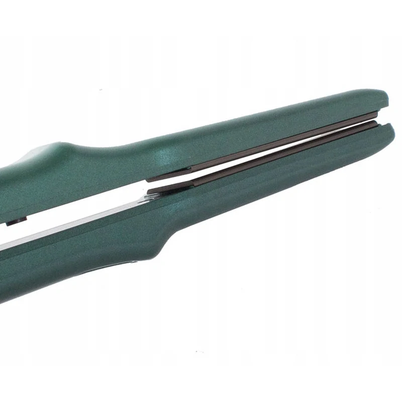 Keramická žehlička na vlasy zelená
