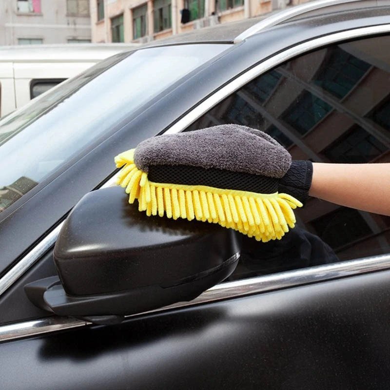 Rukavica z mikrovlákna na umývanie auta