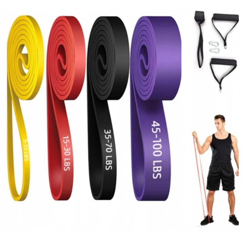 Odporové gumy na cvičenie 4ks