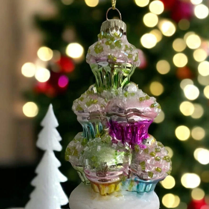 Vianočná ozdoba na stromček Cupcake 12cm