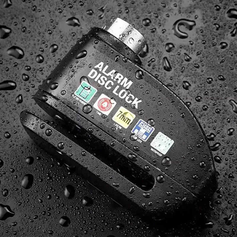 Zámok na brzdový kotúč s alarmom