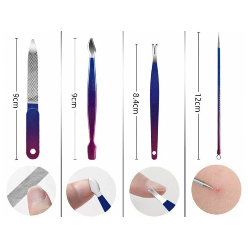 Sada na manikúru a pedikúru 9v1