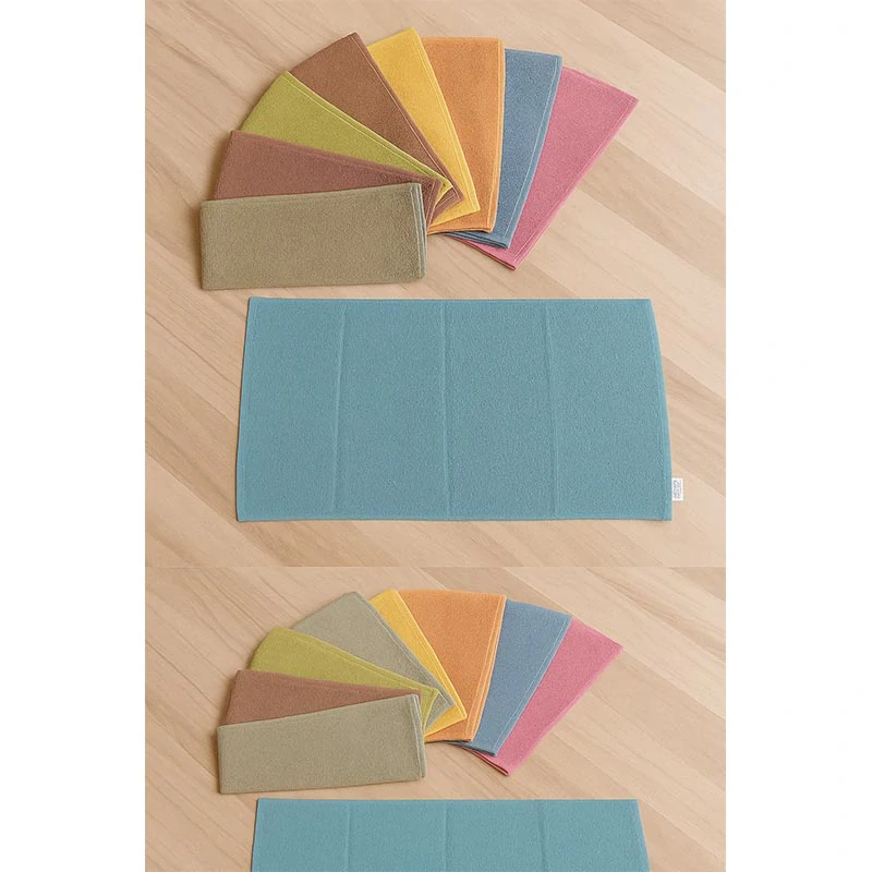 Sada farebných osušiek 100% bavlna: 70 x 140cm - 10ks