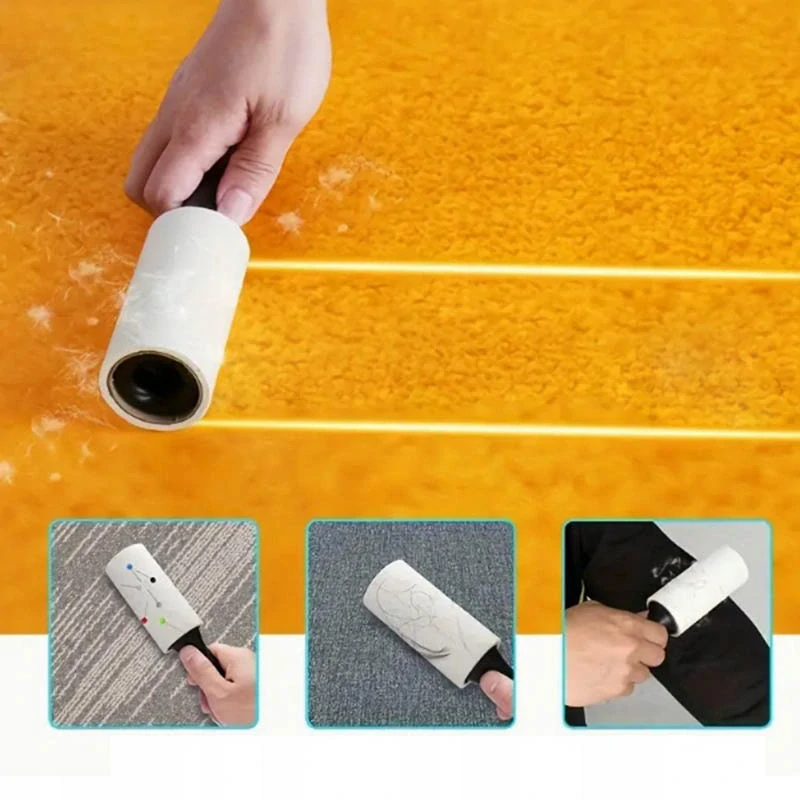 Sada 10 valčekov na čistenie oblečenia s rúčkou