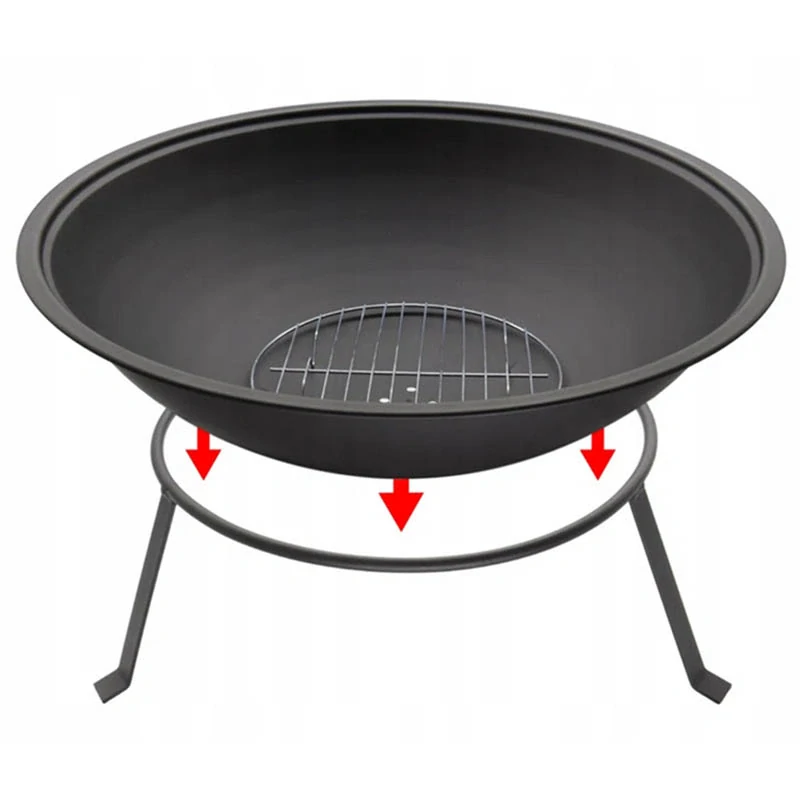 Záhradné ohnisko s roštom HP-04