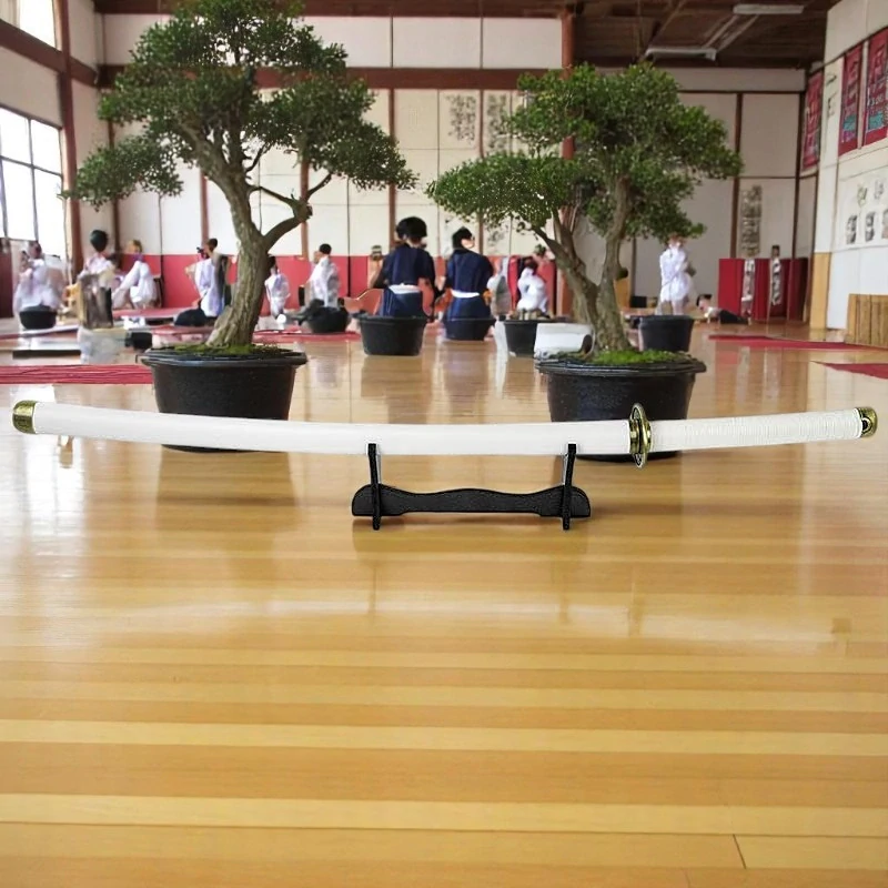 Dekoračná katana s puzdrom a stojanom - Japonský meč samurajov