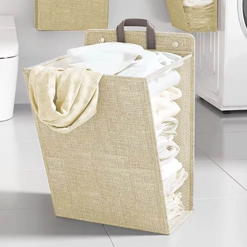 Závesný kôš na prádlo 30L béžový