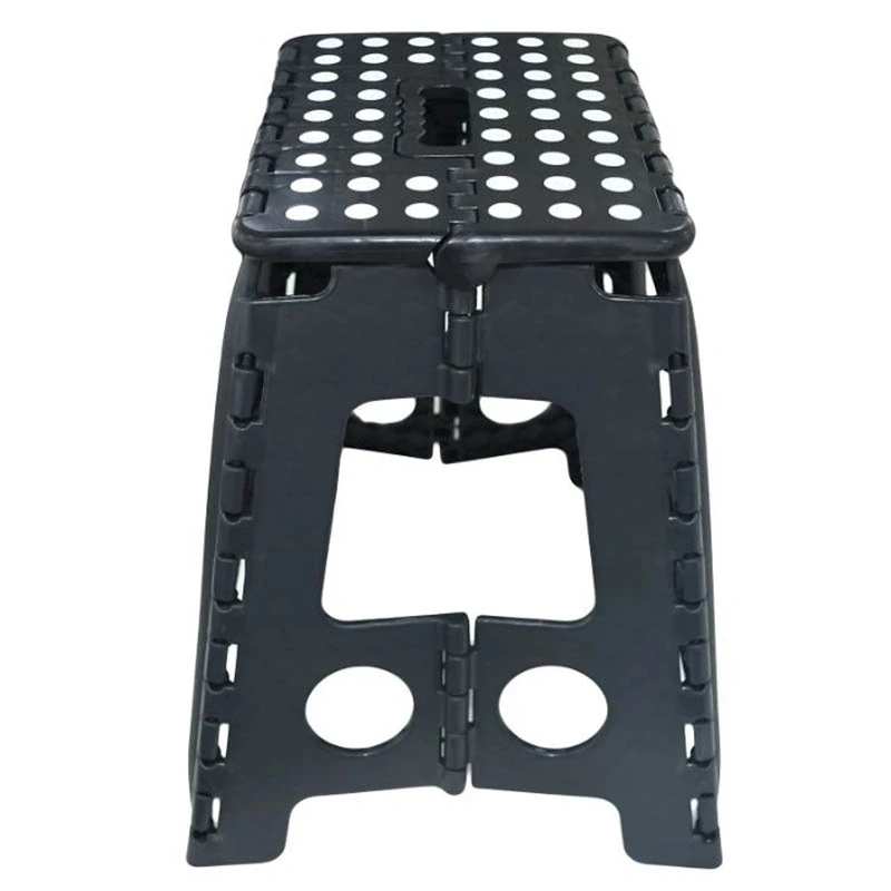 Skladacia stolička do 100kg čierna