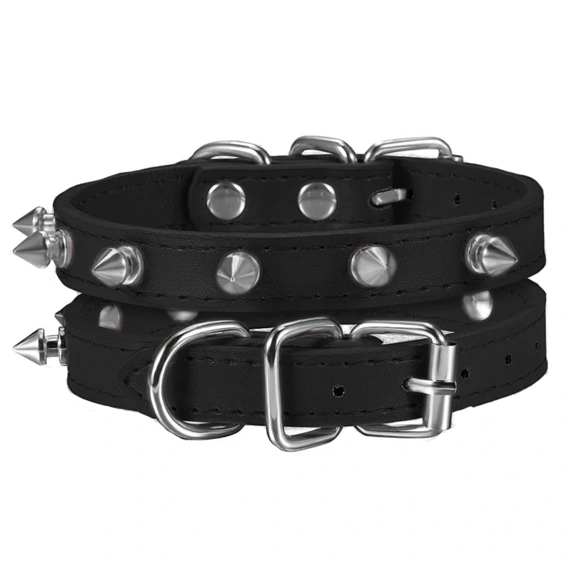 Obojok pre psa z ekokože nastaviteľný 38-49cm