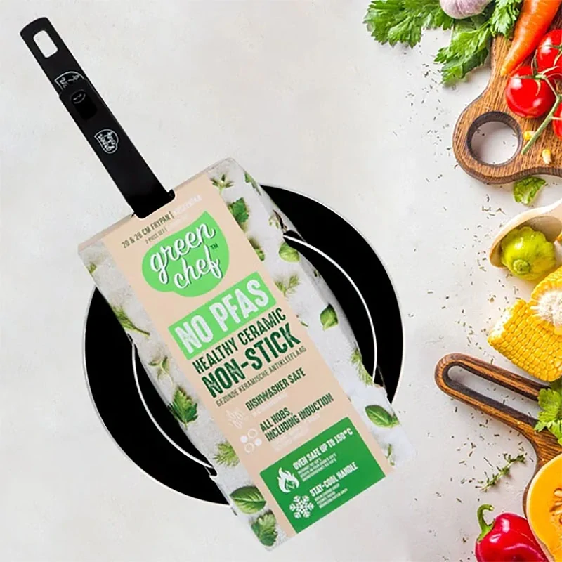 Sada keramických panvíc GreenChef 20 cm, 28 cm